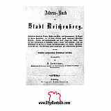 Inhalt - CD Adressbuch Reichenberg 1863